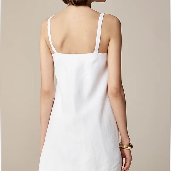 J Crew Women’s chambray long sleeve scalloped tunic dress size XS - Picture 5 of 5